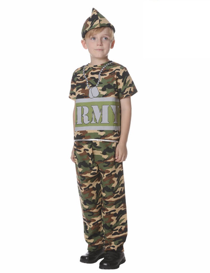 Army Childrens Costume - Veronicas